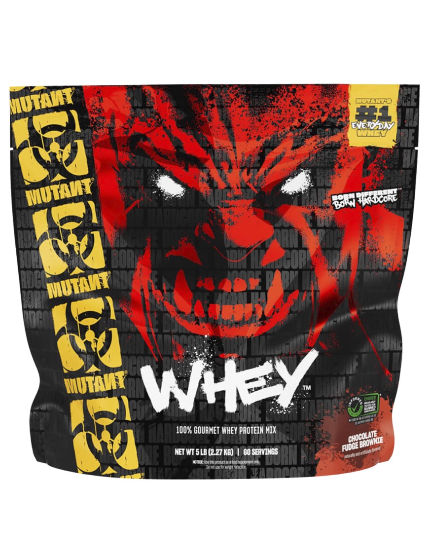Whey Protein 100% 5Lbs Chocolate Fudge MUTANT