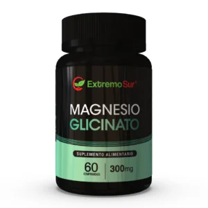 Magnesio Glicinato 300mg 60 capsulas EXTREMO SUR