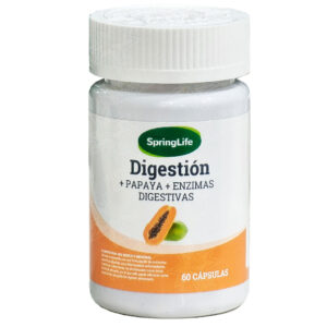 Digestion (Papaya + Enzimas Digestivas) 60 Capsulas SPRINGLIFE