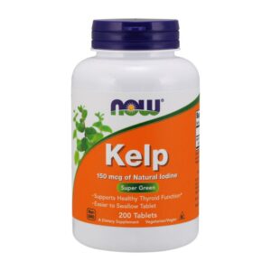 Kelp 150 mcg Super Green 200 Tabletas NOW FOODS