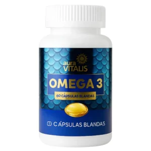 Omega 3 (60 Capsulas Blandas) AURA VITALIS