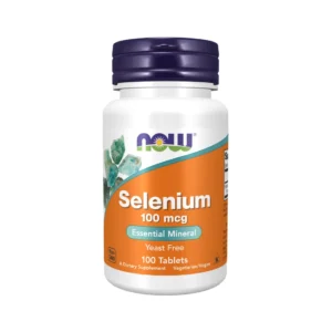 Selenium 100 mcg 100 Tabletas NOW FOODS