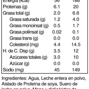 shake tabla vainilla