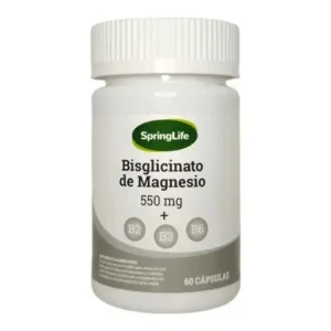 Bisglicinato Magnesio 550mg 60 Capsulas SPRINGLIFE