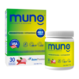 Muno Probioticos + Vitaminas 30 Comprimidos AXON PHARMA
