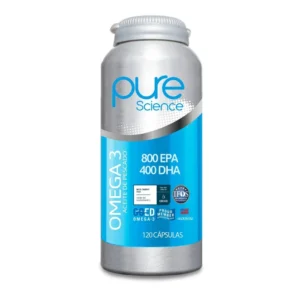 Omega 3 - 800EPA/400DHA 120 Capsulas PURE SCIENCE