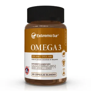 Omega 3 Epa 800/Dha 400 60 Capsulas EXTREMO SUR