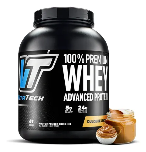 100% Premium Whey Advance Protein Dulce de Leche VITATECH